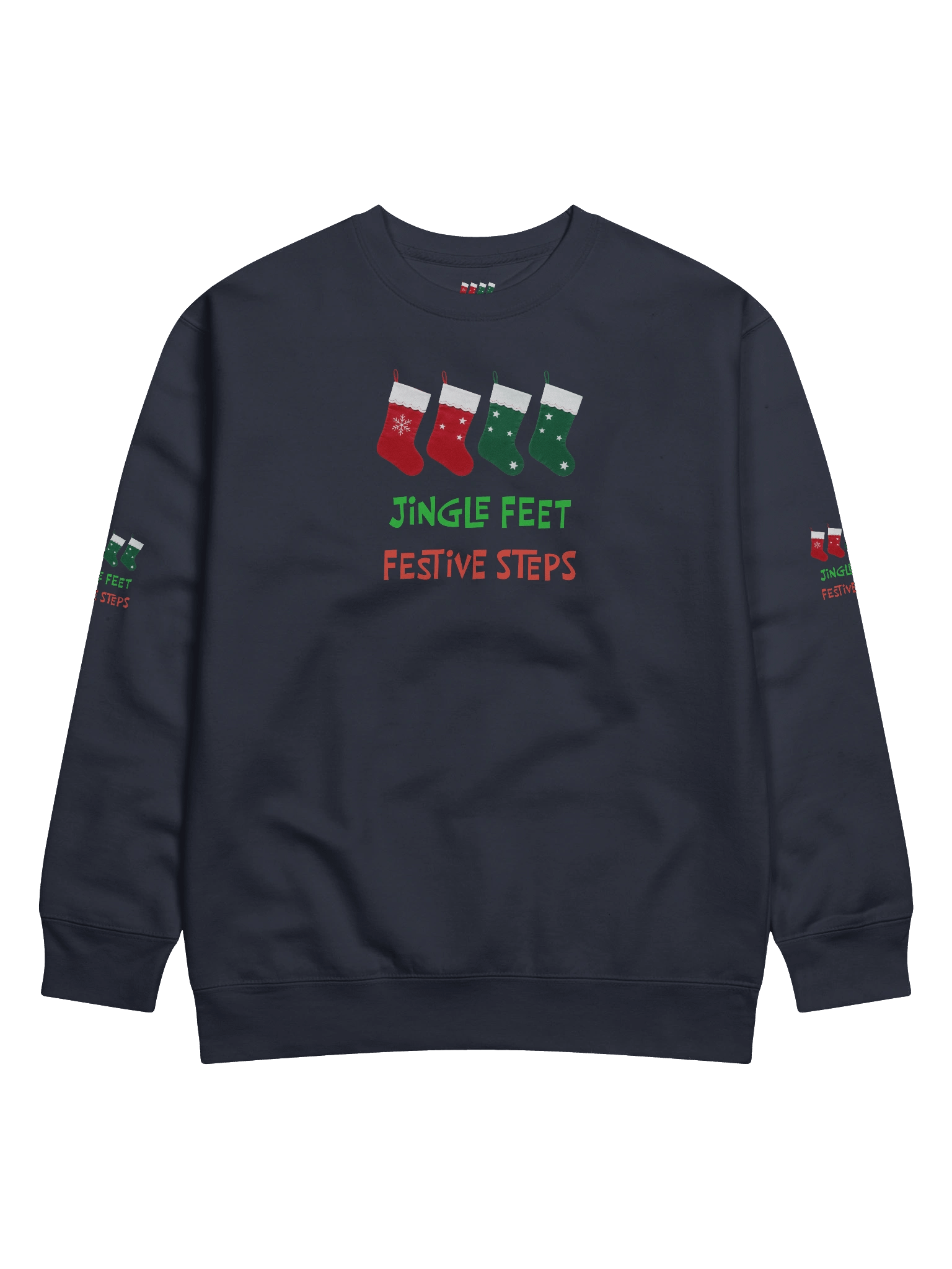 Jingle Feet Festive Christmas Sweatshirt product image (4)