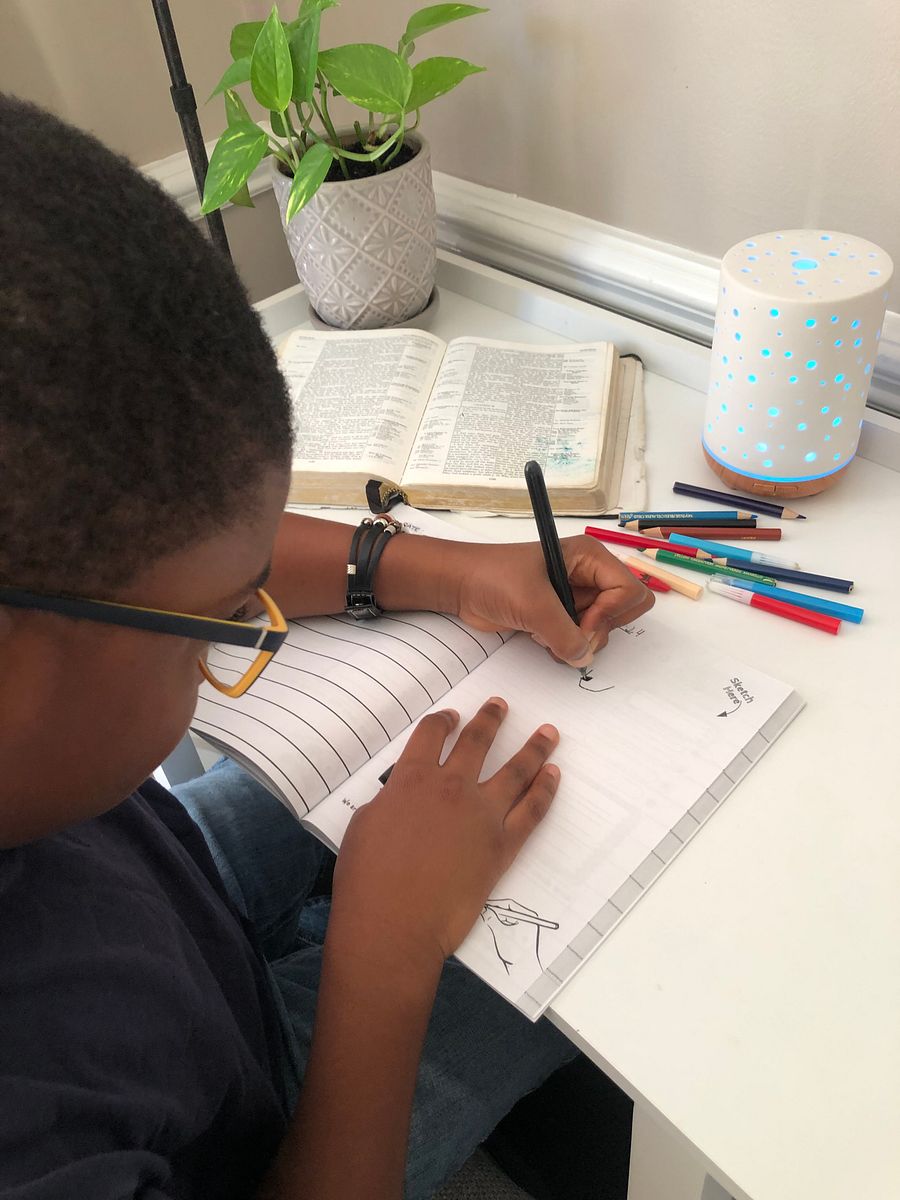Church Notes Journal. 52 -Week Kids Interactive Notebook Journal product image (4)
