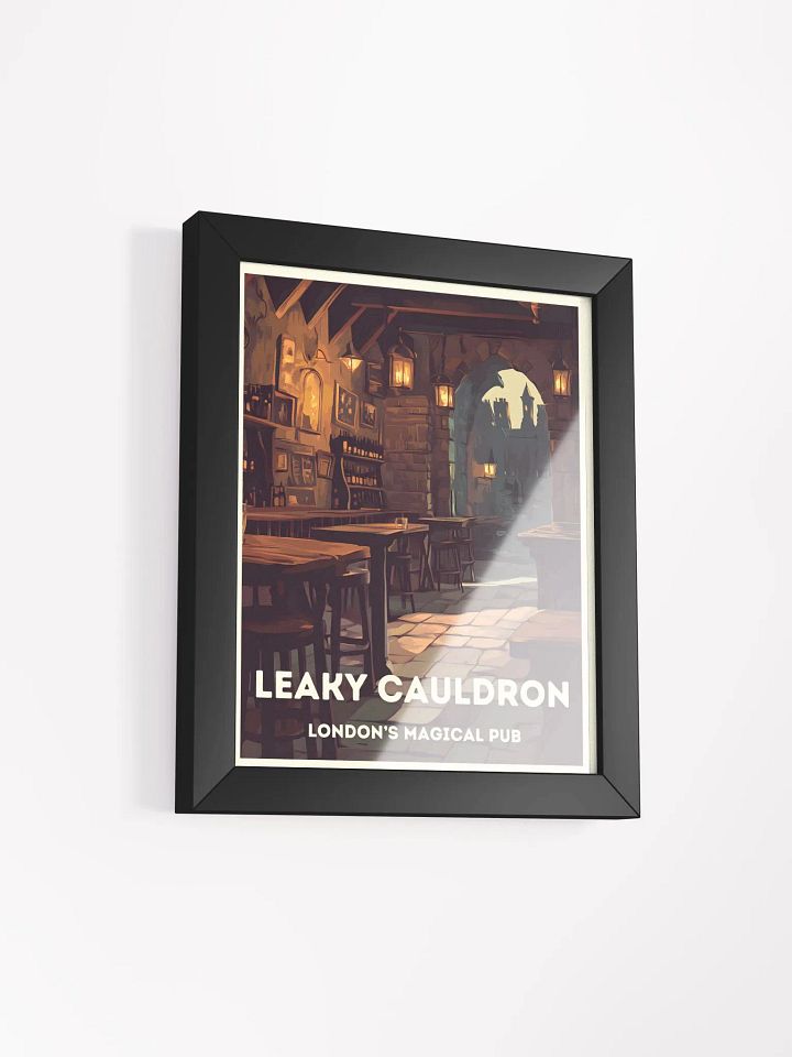 Leaky Cauldron Vintage Travel Poster product image (2)