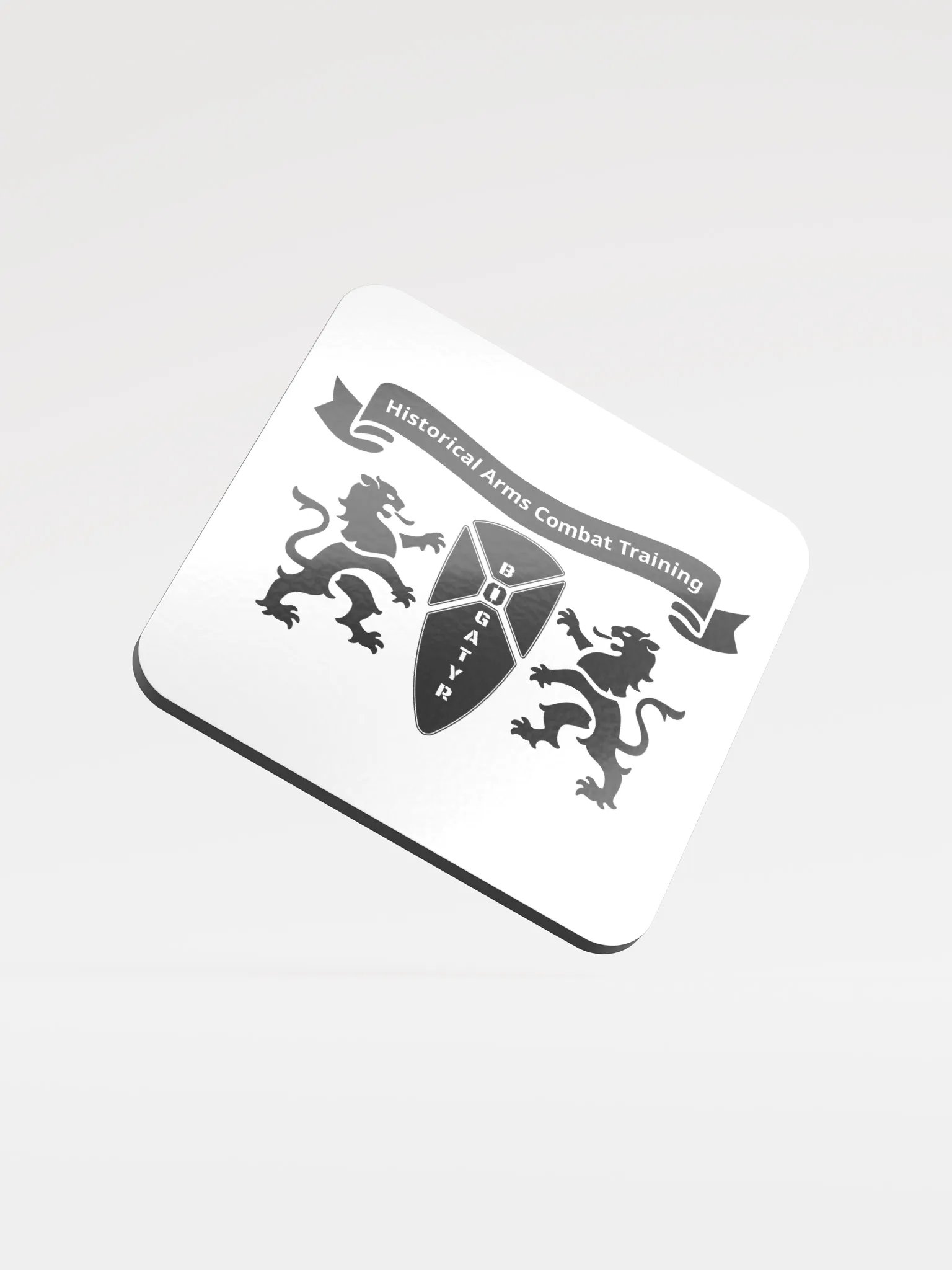 Black HACT logo Coaster product image (1)