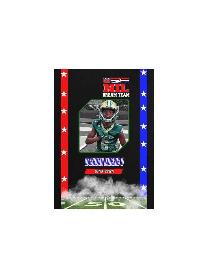Dashuan Morris II NIL Dream Team Print product image (1)