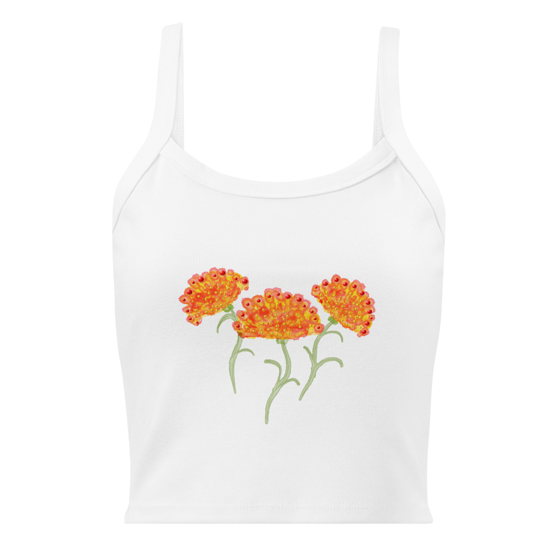 Fiery Flora Micro-Rib Tank product image (5)