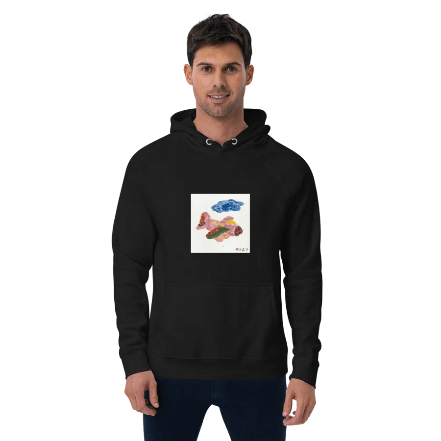 Kid Airplane (SOL'S Unisex Eco Raglan Hoodie) product image (8)