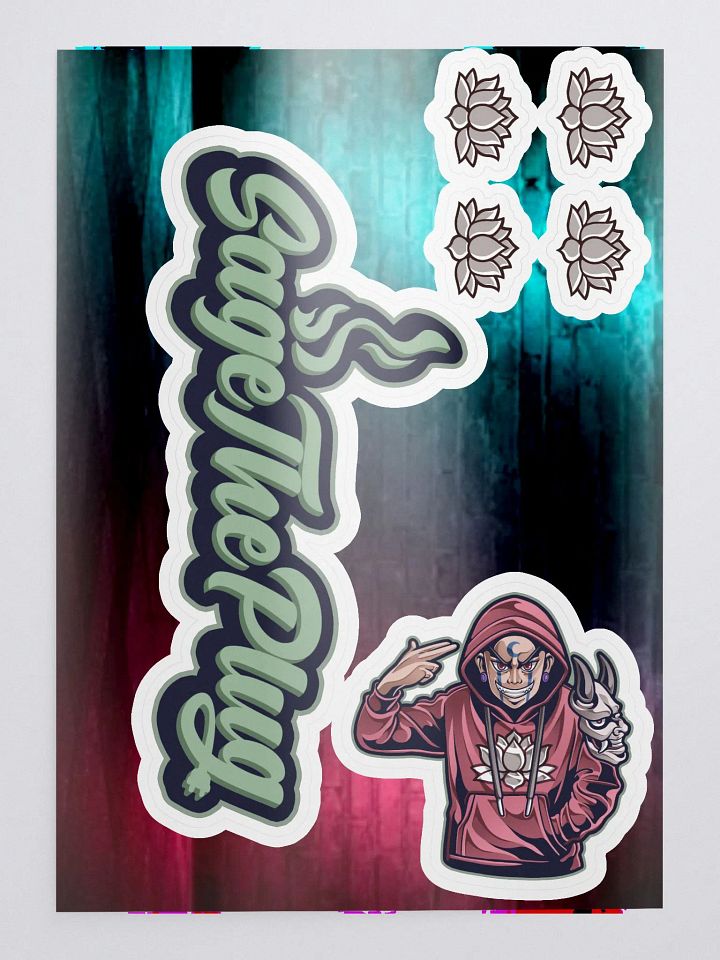 SageThePlug Logo Sticker product image (1)