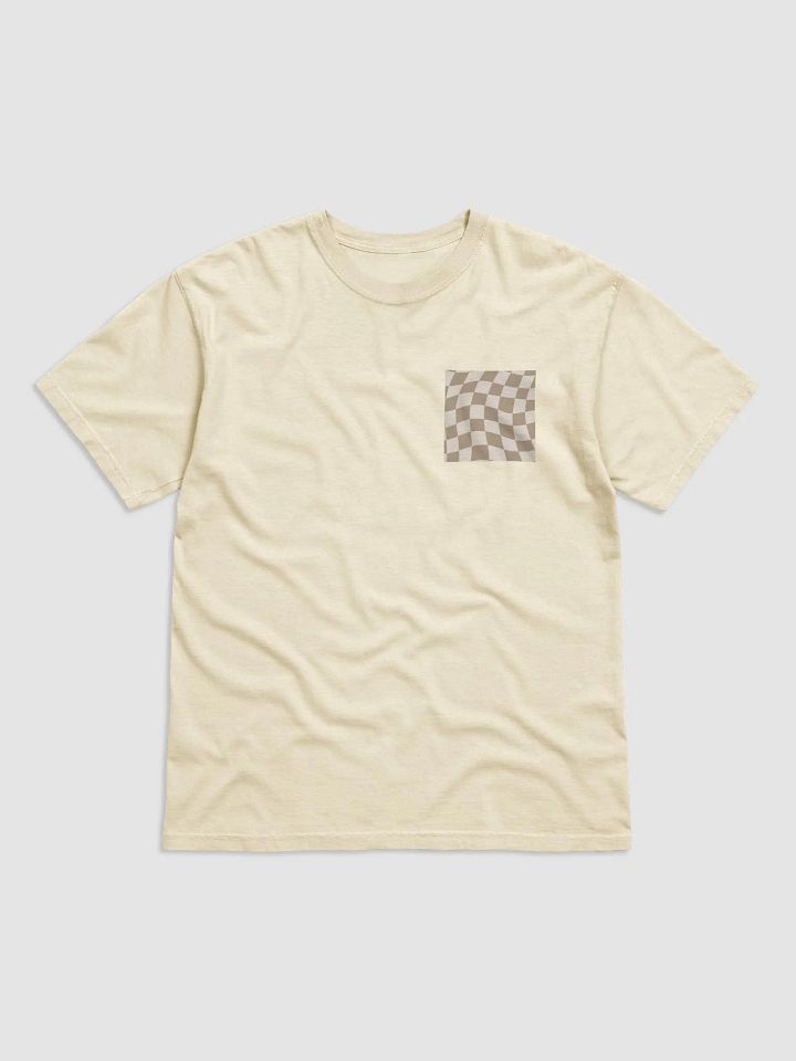 Brown preppy area t-shirt badge product image (1)
