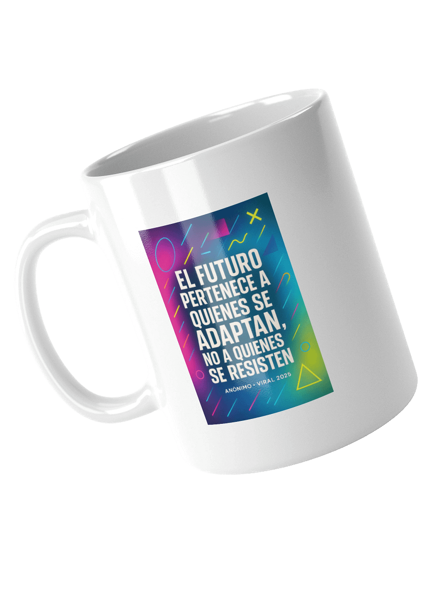 TAZA ultra-premium viral con estética trending 2025 y cita sobre adaptación product image (11)