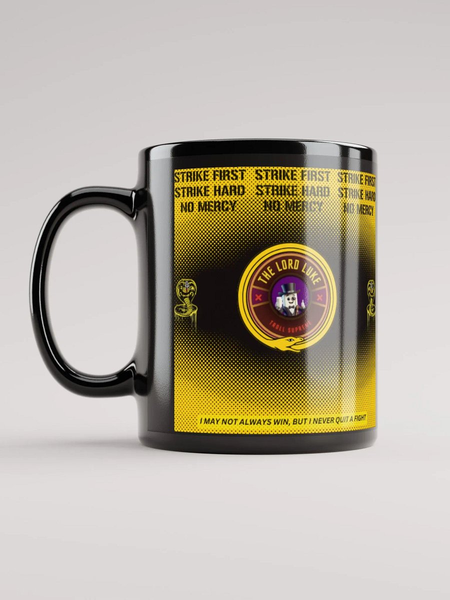 TLLS No Mercy Emblem Black Glossy Mug product image (11)