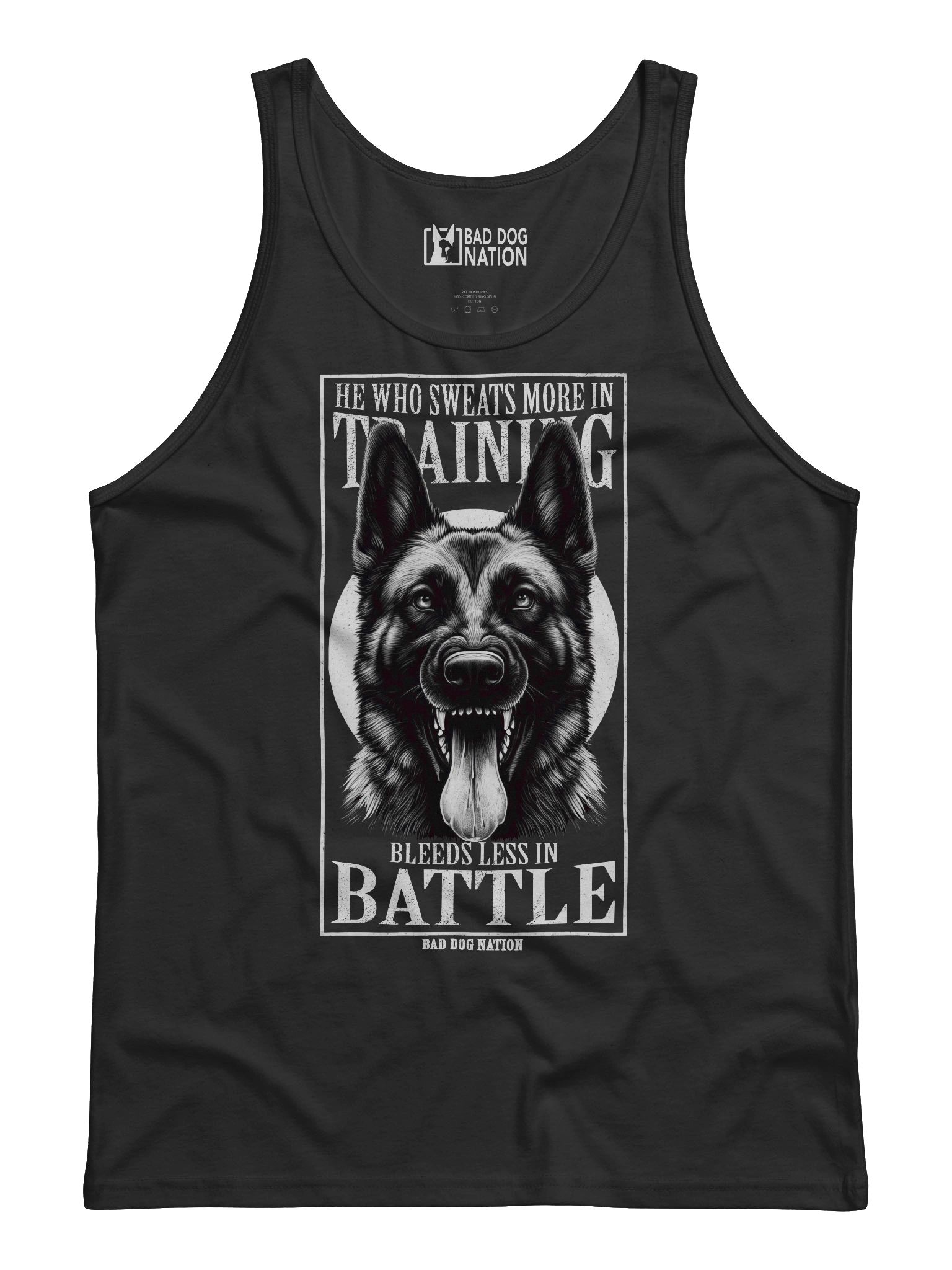 He Who Sweats More in Training Bleeds Less in Battle - Unisex Tank Top product image (1)