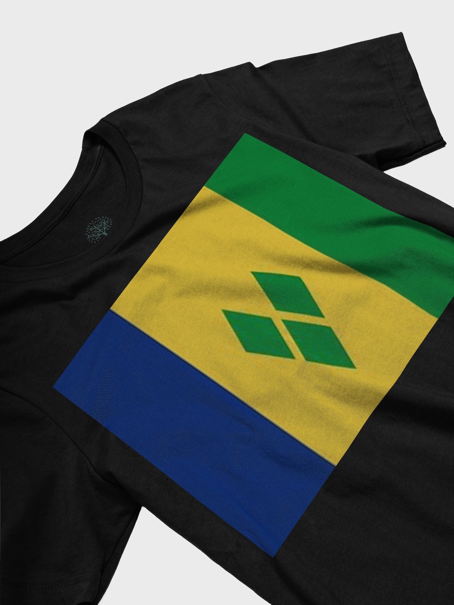 Exclusive Saint Vincent and the Grenadines Flag T-Shirt – Unisex Supersoft Comfort | TDS Music product image (29)