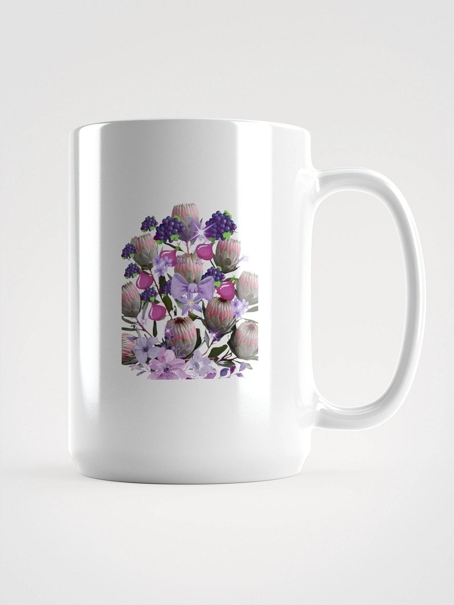 Elegant Purple Floral Bouquet – Protea, Berries & Bow Design product image (1)