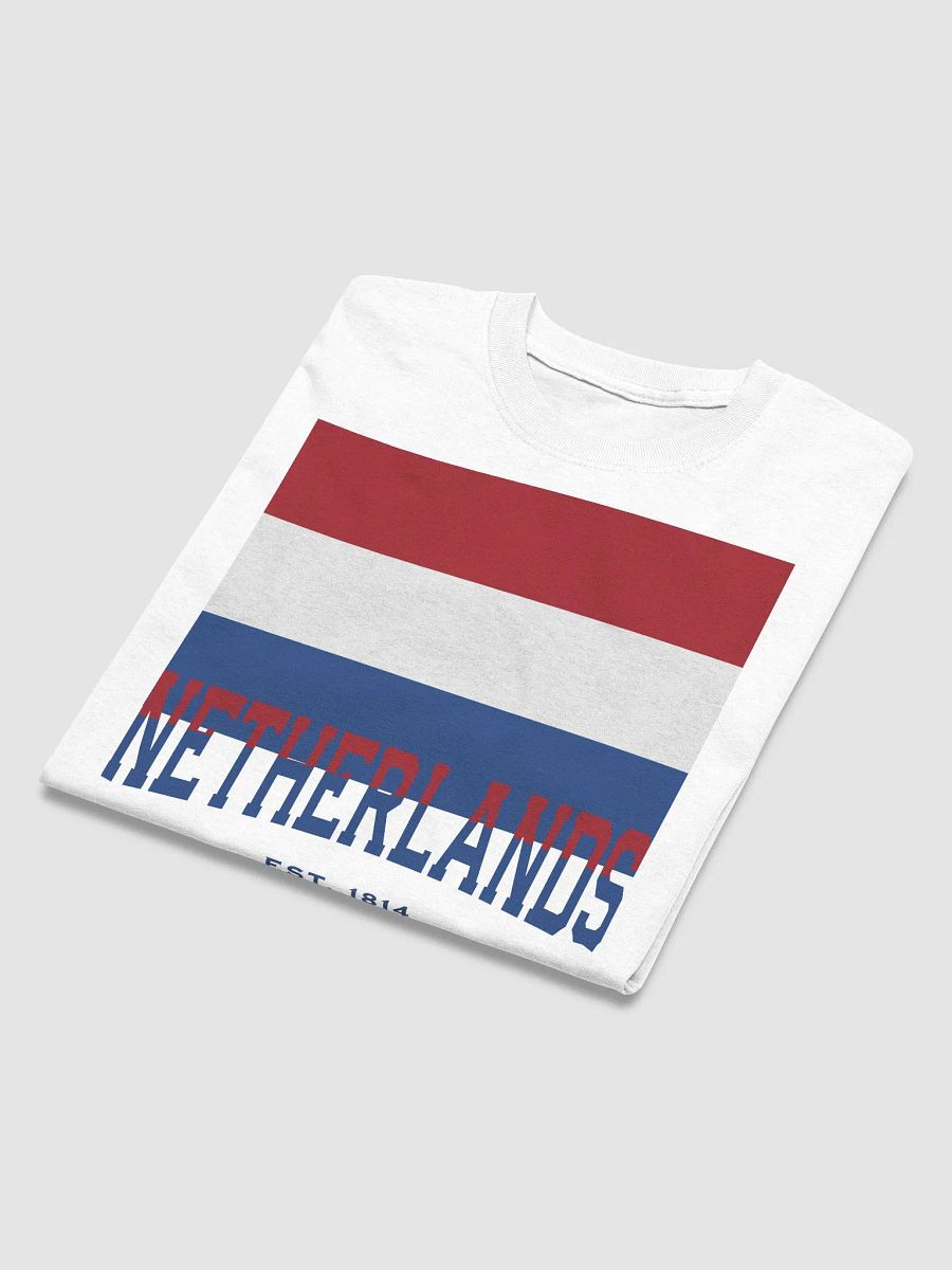 Netherlands Pride: EST. 1814 Flag T-Shirt product image (3)