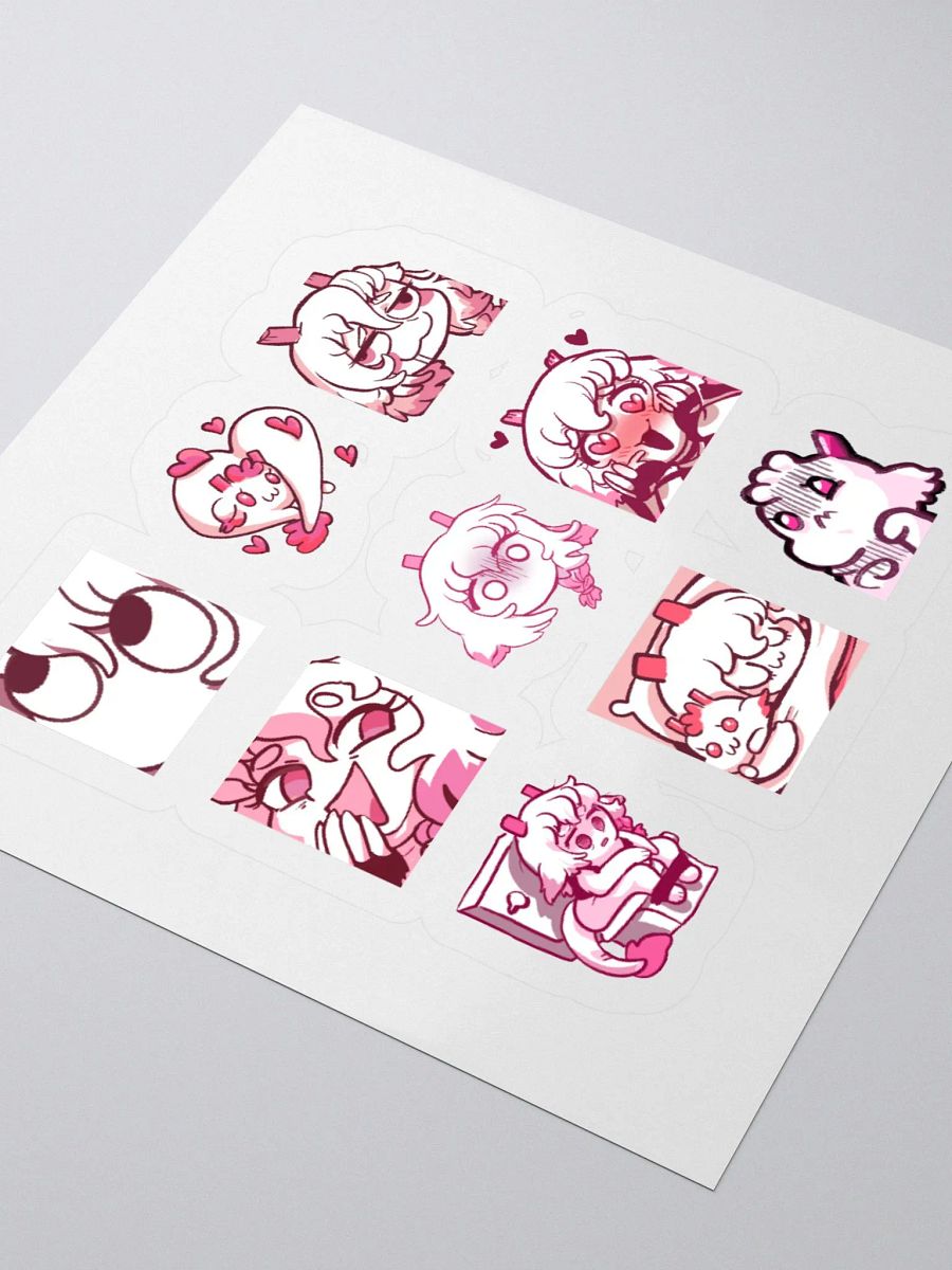 MEGA Pack Emotes Stickersheet product image (9)