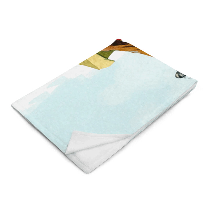 Warm Winter Embrace Throw Blanket product image (2)