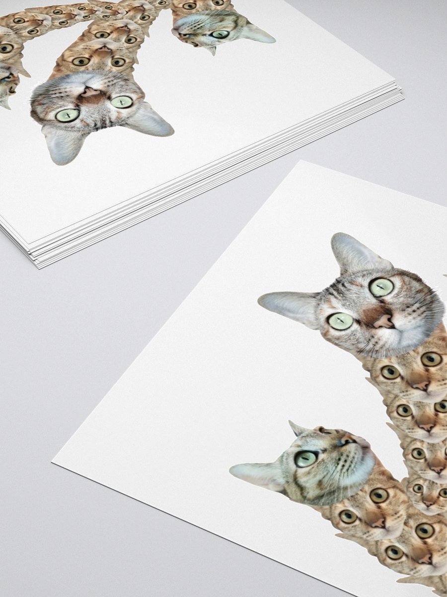 The Cursed Cat Stickers product image (4)