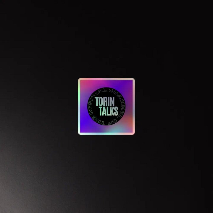 Torin Talks Holographic Sticker Set product image (4)