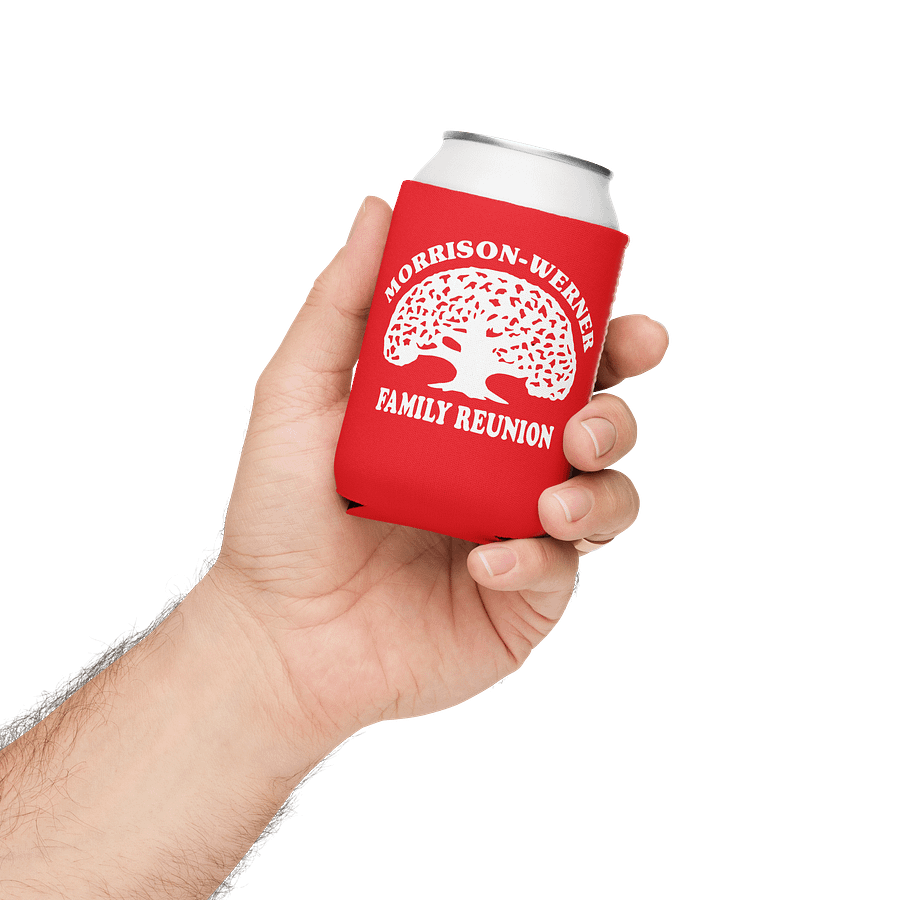 "Morrison-Werner Family Tree" Can Coozie (Red) product image (3)