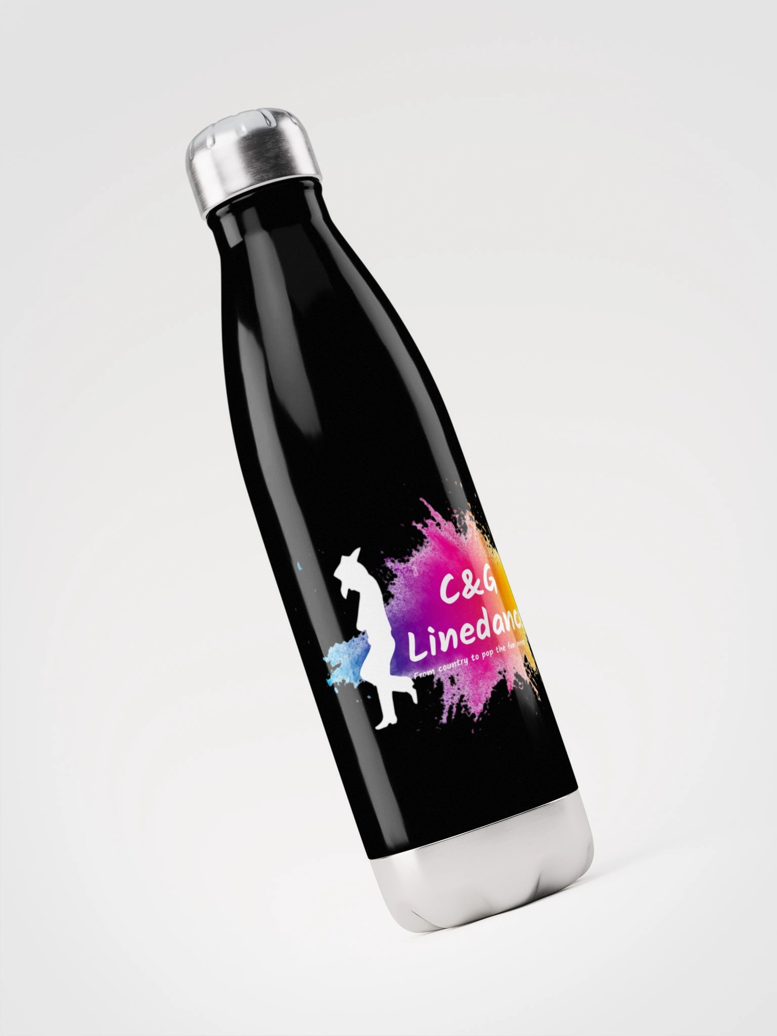 C&G Linedance Stainless Steel Water Bottle product image (3)