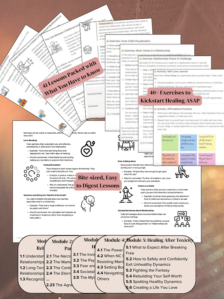 The Toxic Relationship Encyclopedia: Understanding, Escaping, and Healing from Emotional Abuse and Dependency product image (2)