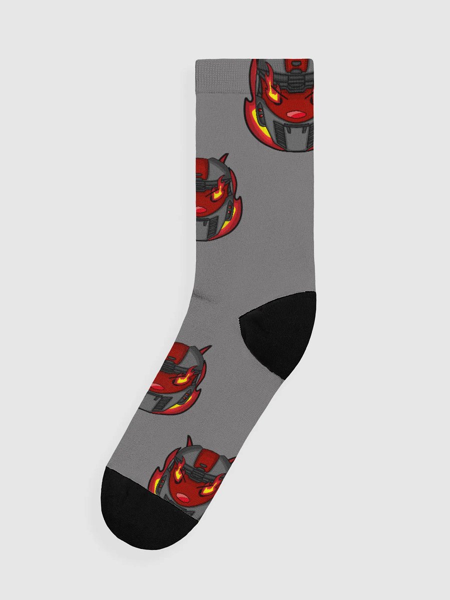 Spartan Arcadia Flaming Angy Emote Socks product image (1)