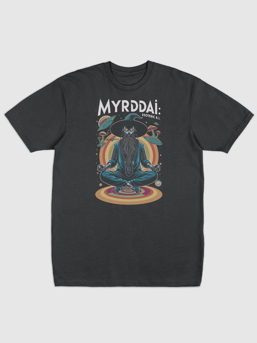MYRDDAI - Retro Psychedelic with Back Logo product image (1)