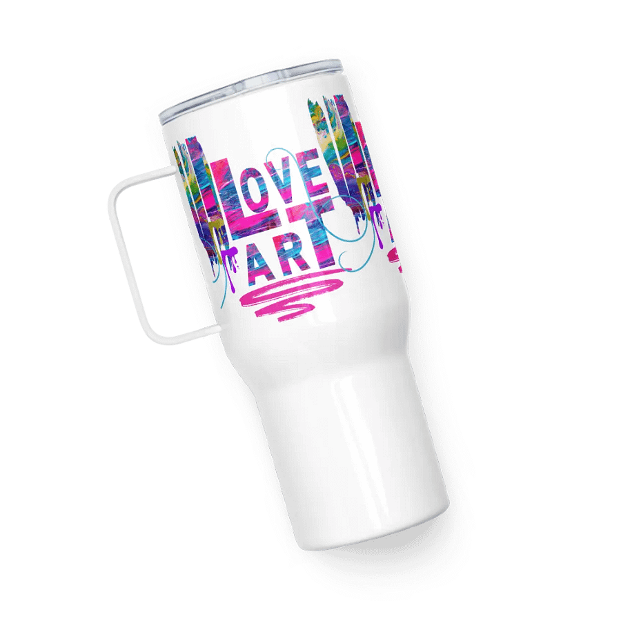 Love Art Travel Mug for art students moms daughters friends art teachers product image (5)