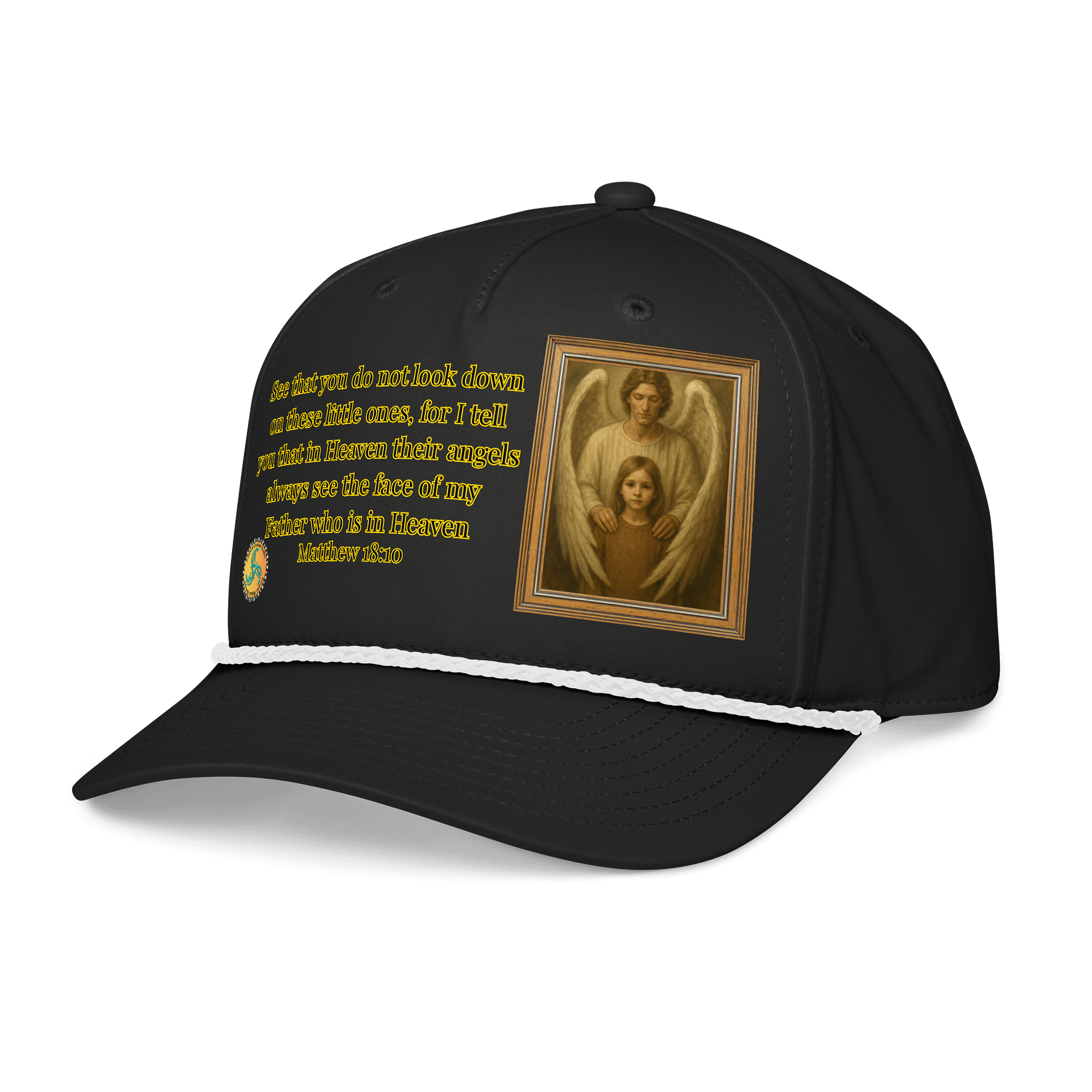 Angels Watch Over Them (Female) Richardson Five-Panel Classic Rope Cap product image (3)