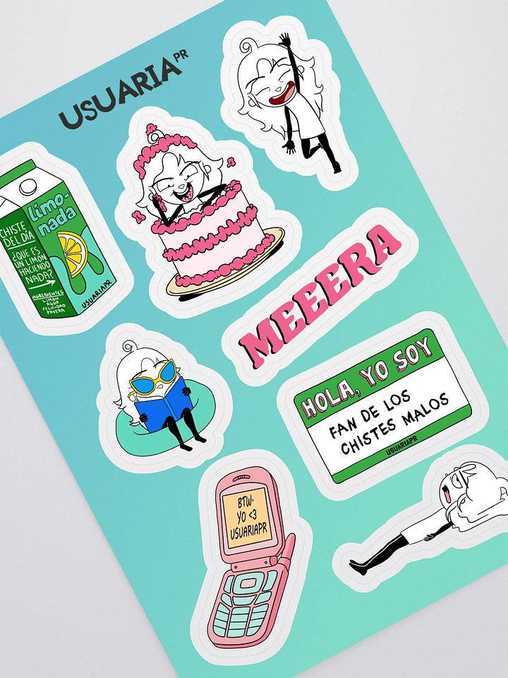 Usuariapr Sticker Sheet 2 product image (2)