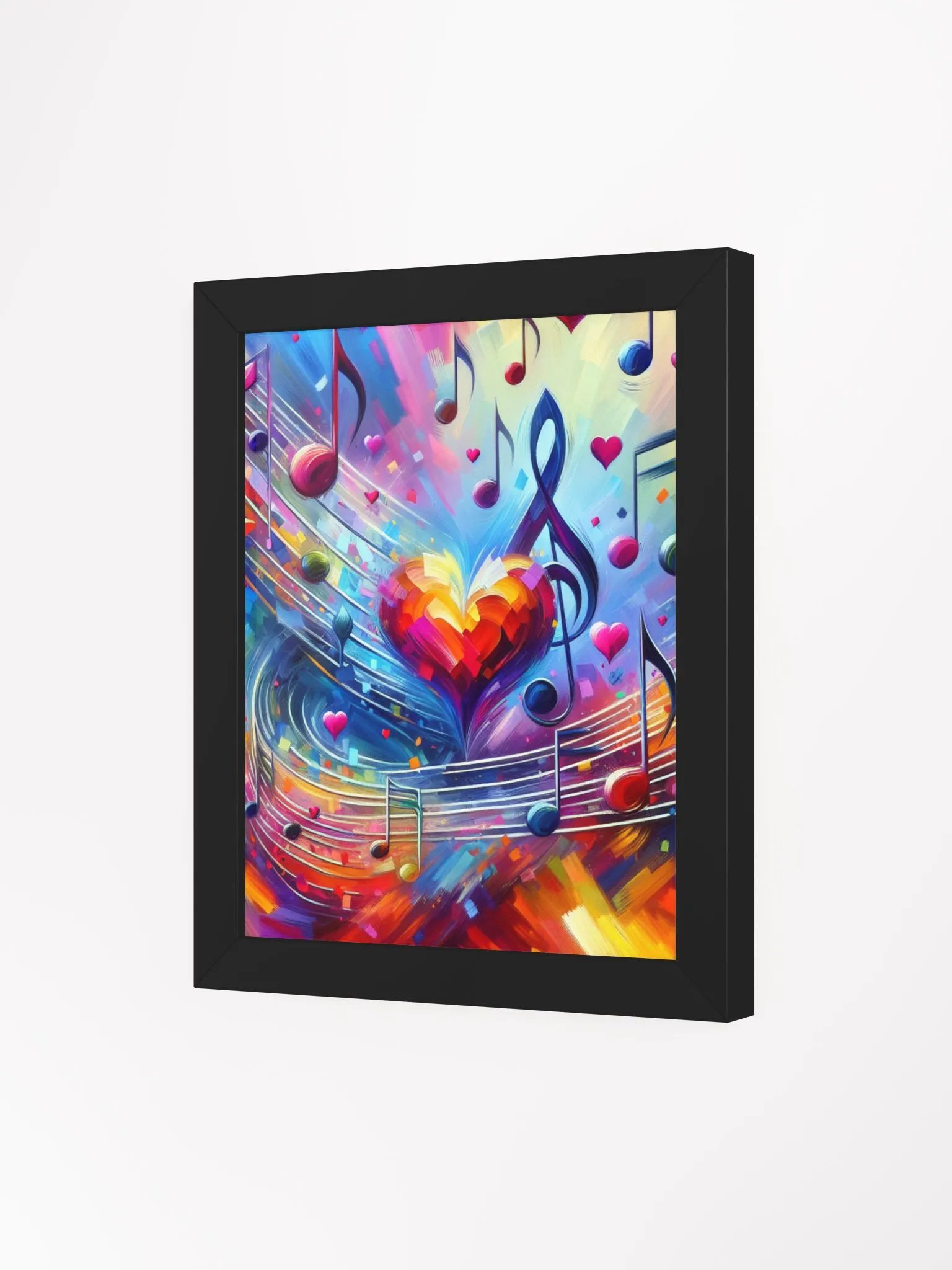 Colorful Music Artwork Print product image (83)