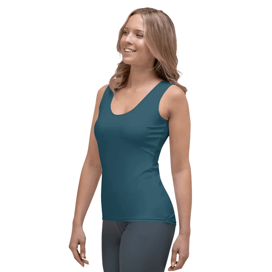 Teal Twirl Top product image (5)
