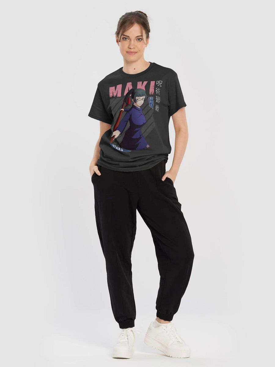 Jujutsu Kaisen Maki Zenin Unwavering Warrior T-Shirt – Gildan Heavyweight product image (2)