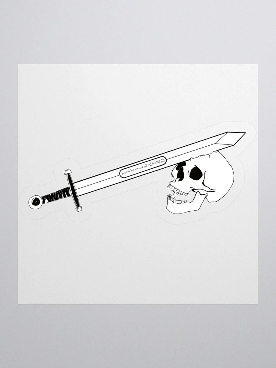 Titillated Sword Sticker product image (1)