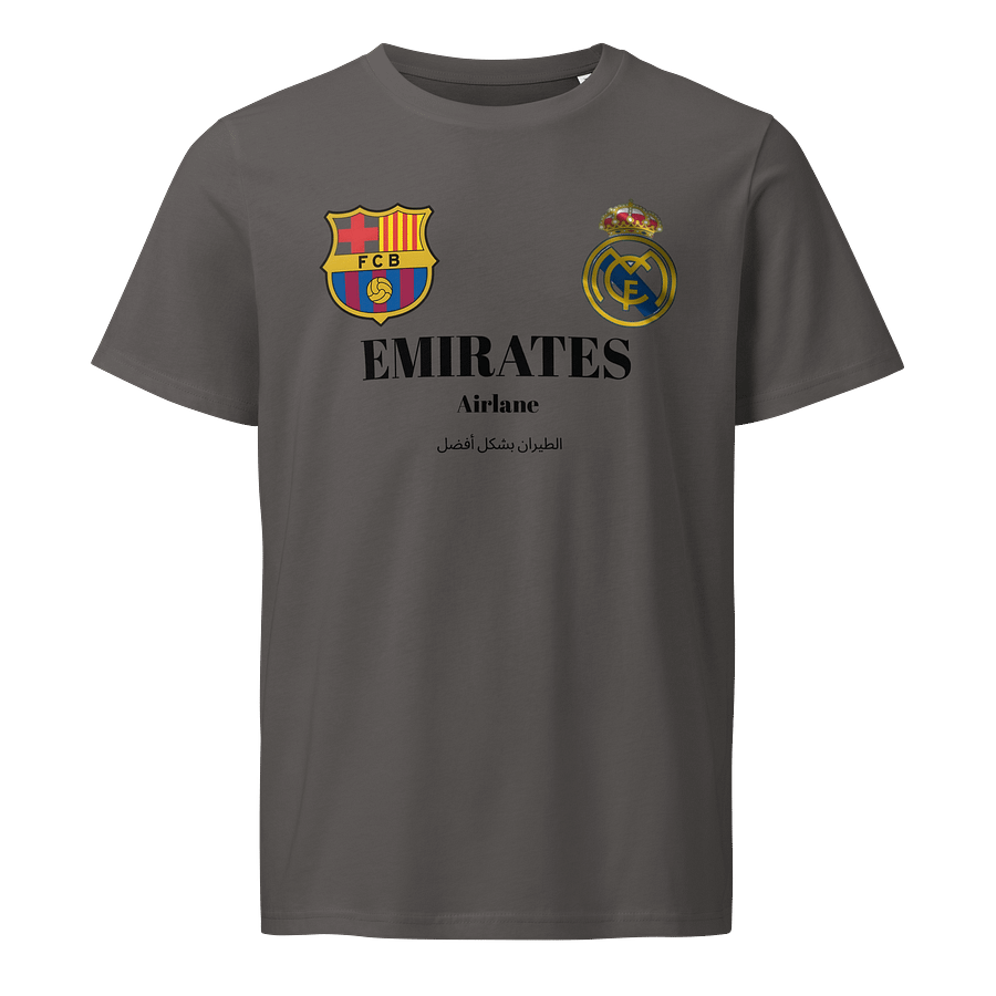 Man T-Shirt Emirates Airlane Graphic Unisex Organic Shirt product image (1)