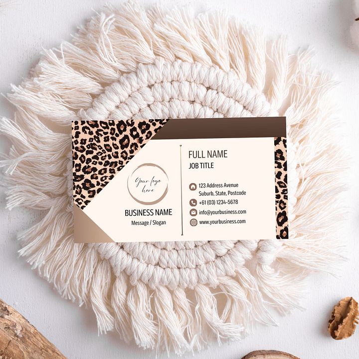 Leopard - Business Card Template product image (2)