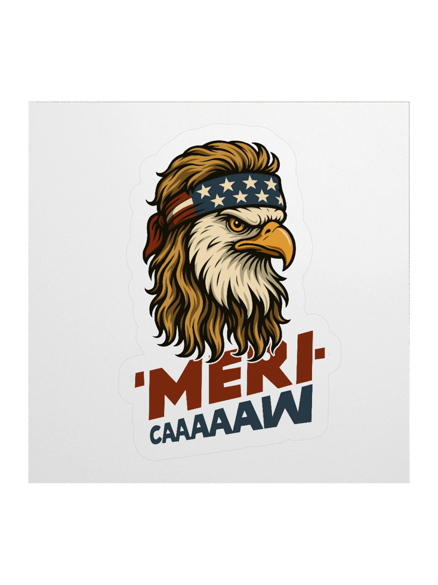 MeriCaw 4th of July Bald Eagle with Mullet product image (2)