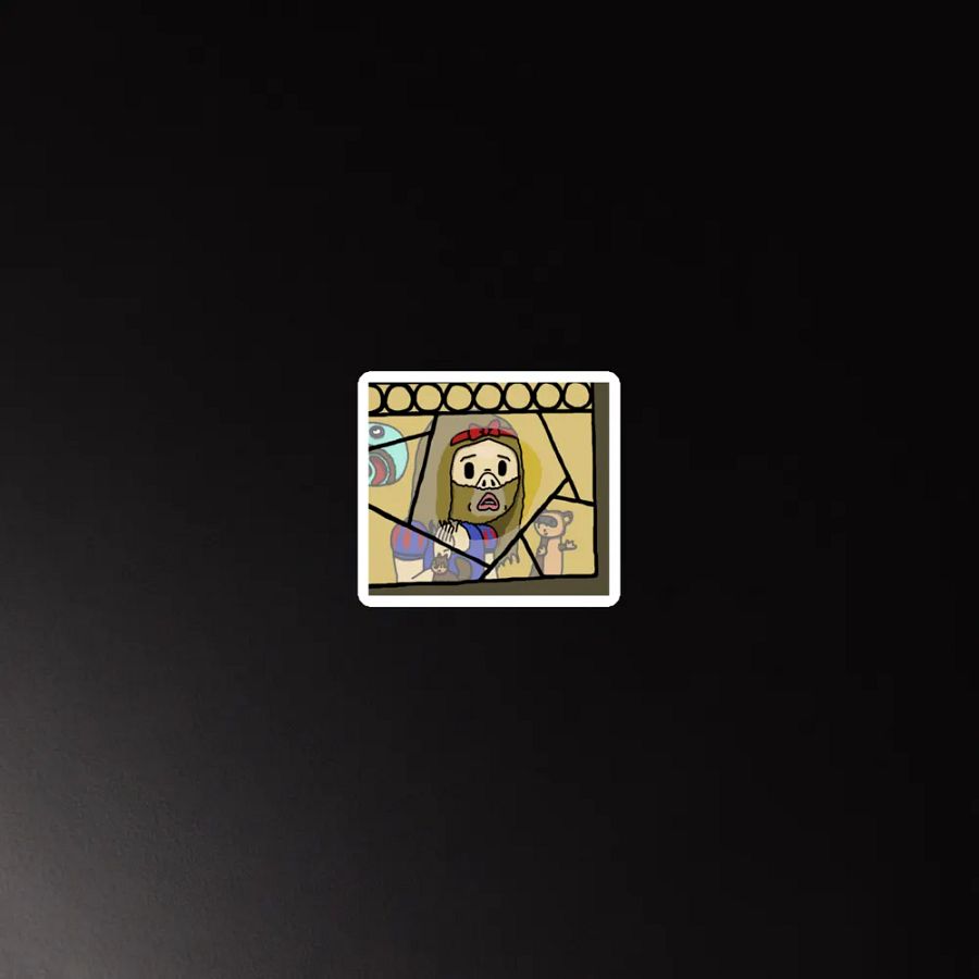 Snow Green FOMO Magnet product image (3)