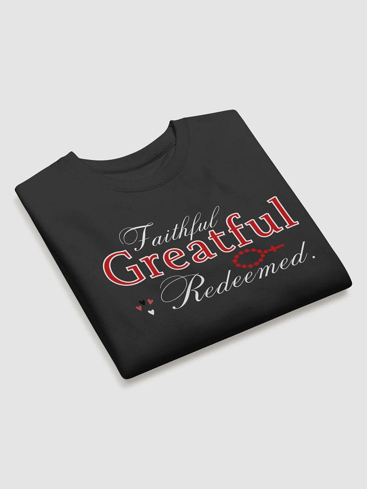 Faithful, Grateful , Redeemed Christian Faith, Heritage Sweater product image (2)
