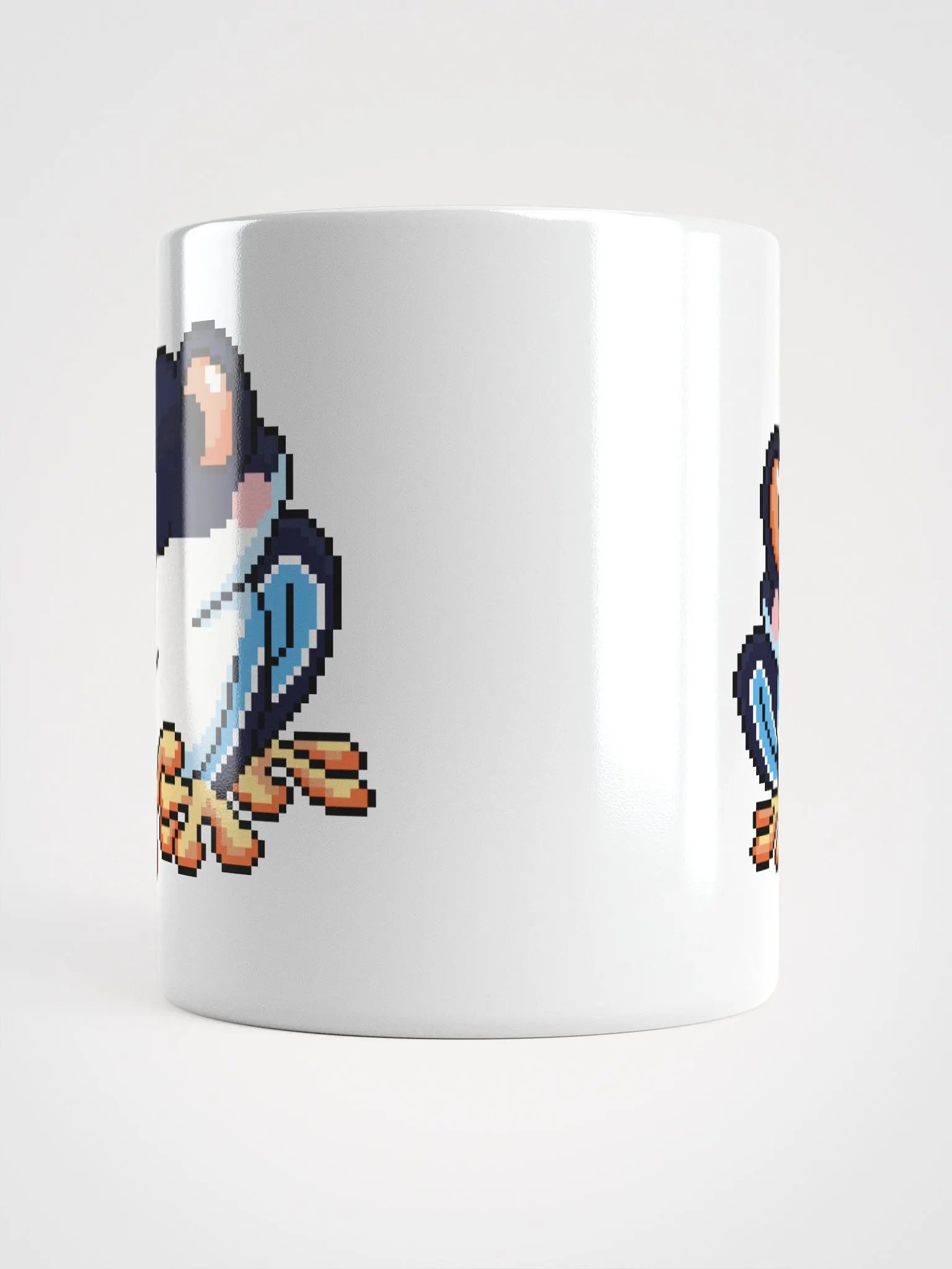 Black Rip the Frog White Glossy Mug product image (6)