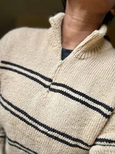 Knit Zipline Sweater Pattern product image (4)