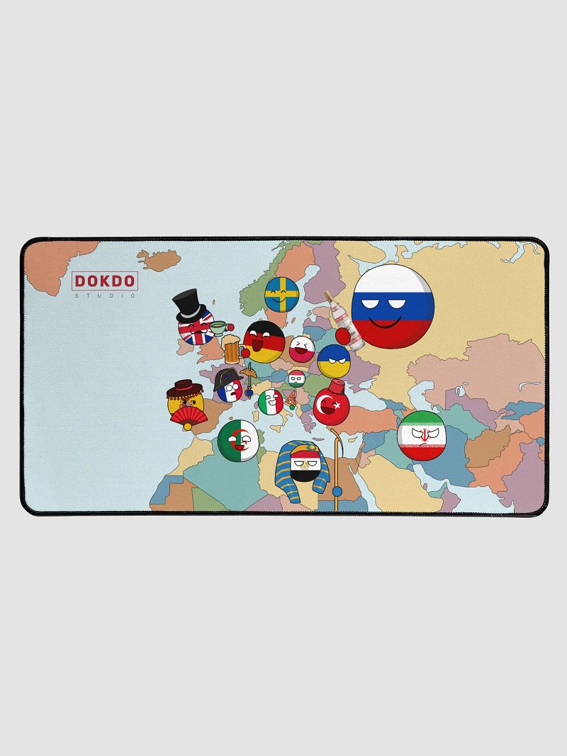 Countryball Desk Mat 15.5
