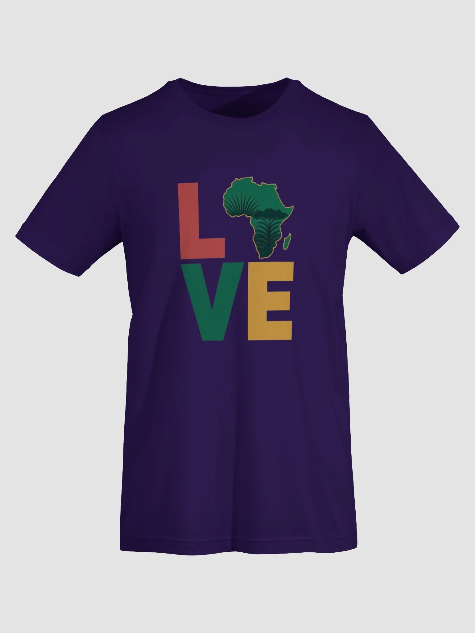 African Love Map of Africa Supersoft T-shirt product image (69)