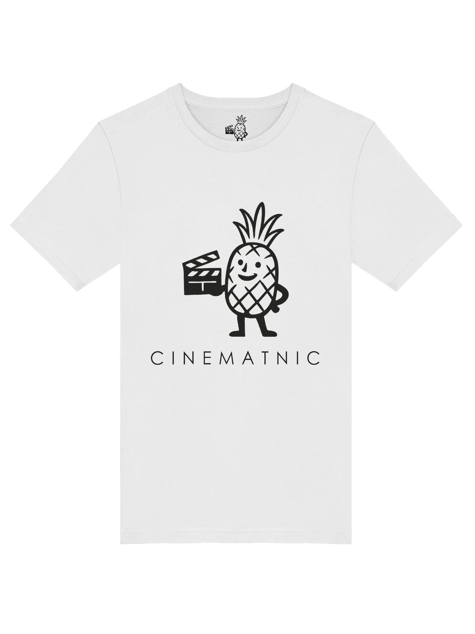 CinematNIC™ Pineapple Logo (Black) Concert Tee Fit Unisex T-Shirt product image (101)