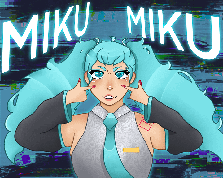 Hatsune Miku Print product image (1)