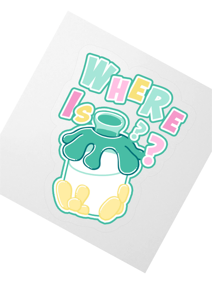WHERE is Milk?? Stickers product image (3)