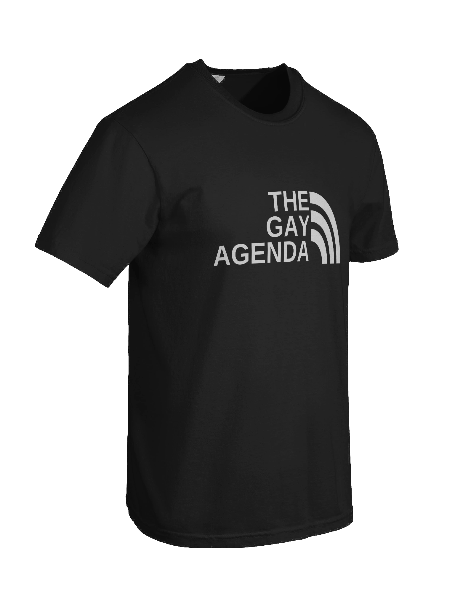 THE GAY AGENDA (Dark Mode) - Tee product image (92)