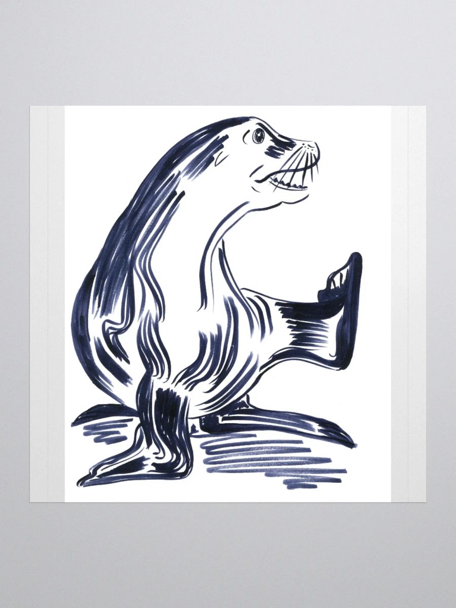 Happy Seal Sticker product image (1)
