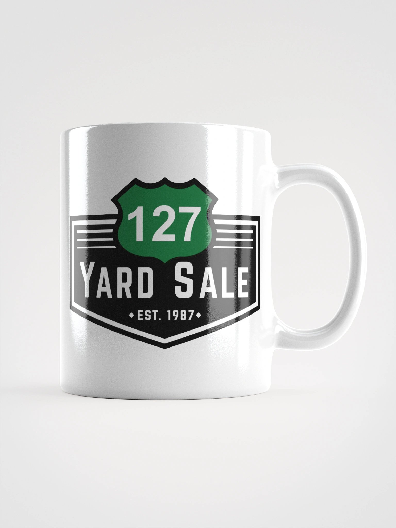127 Yard Sale (2025) Vintage - White Glossy Mug product image (1)