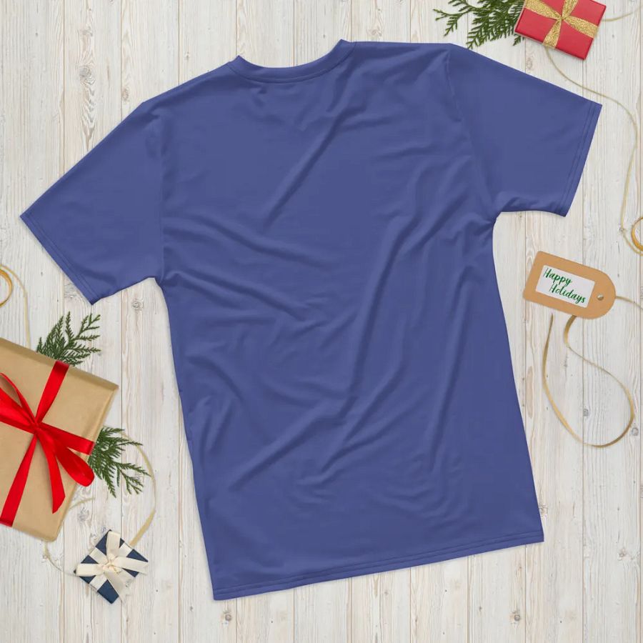 Plain Dark Purple True Summer Men's Crewneck Polyester Heavyweight Premium T-Shirt by Treasure Pie product image (12)