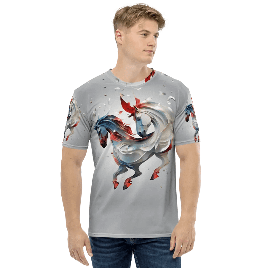 Running Horses T shirt product image (1)