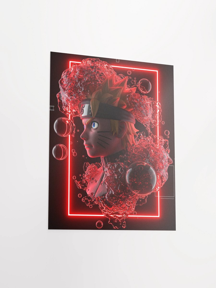 Vibrant Energy Anime Poster product image (3)