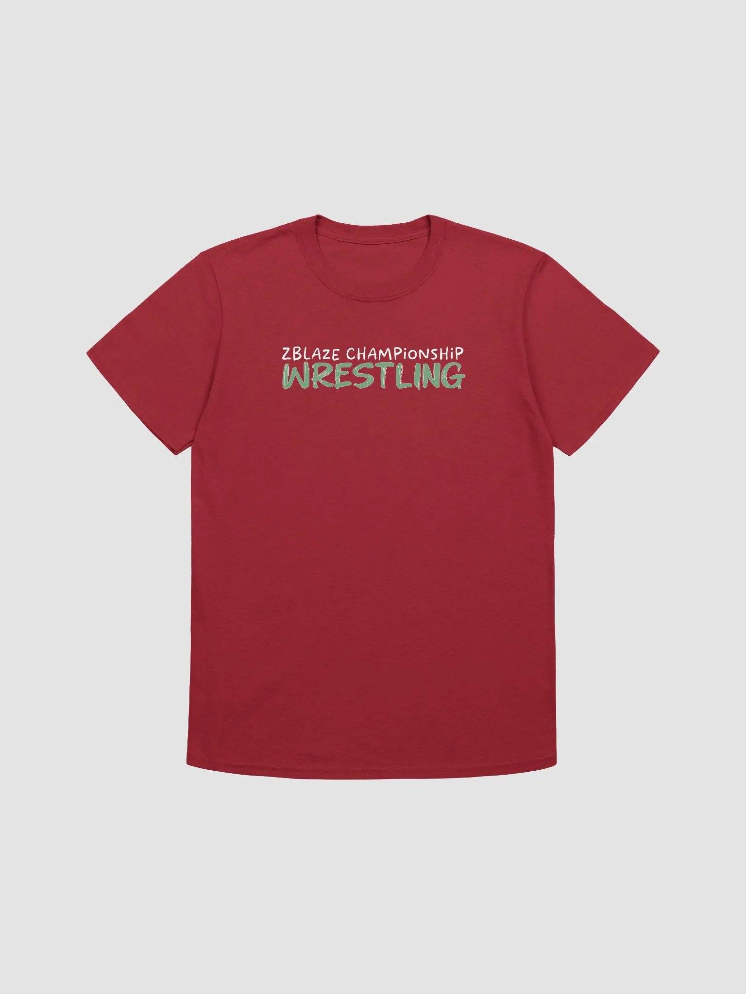 Zblaze Championship Wrestling Typography product image (1)